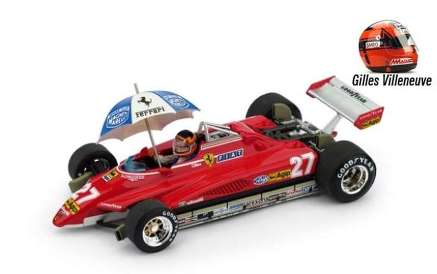 Amazon.co.jp: Blum 1/43 Ferrari 126 C2 1982 F1 Brazilian GP